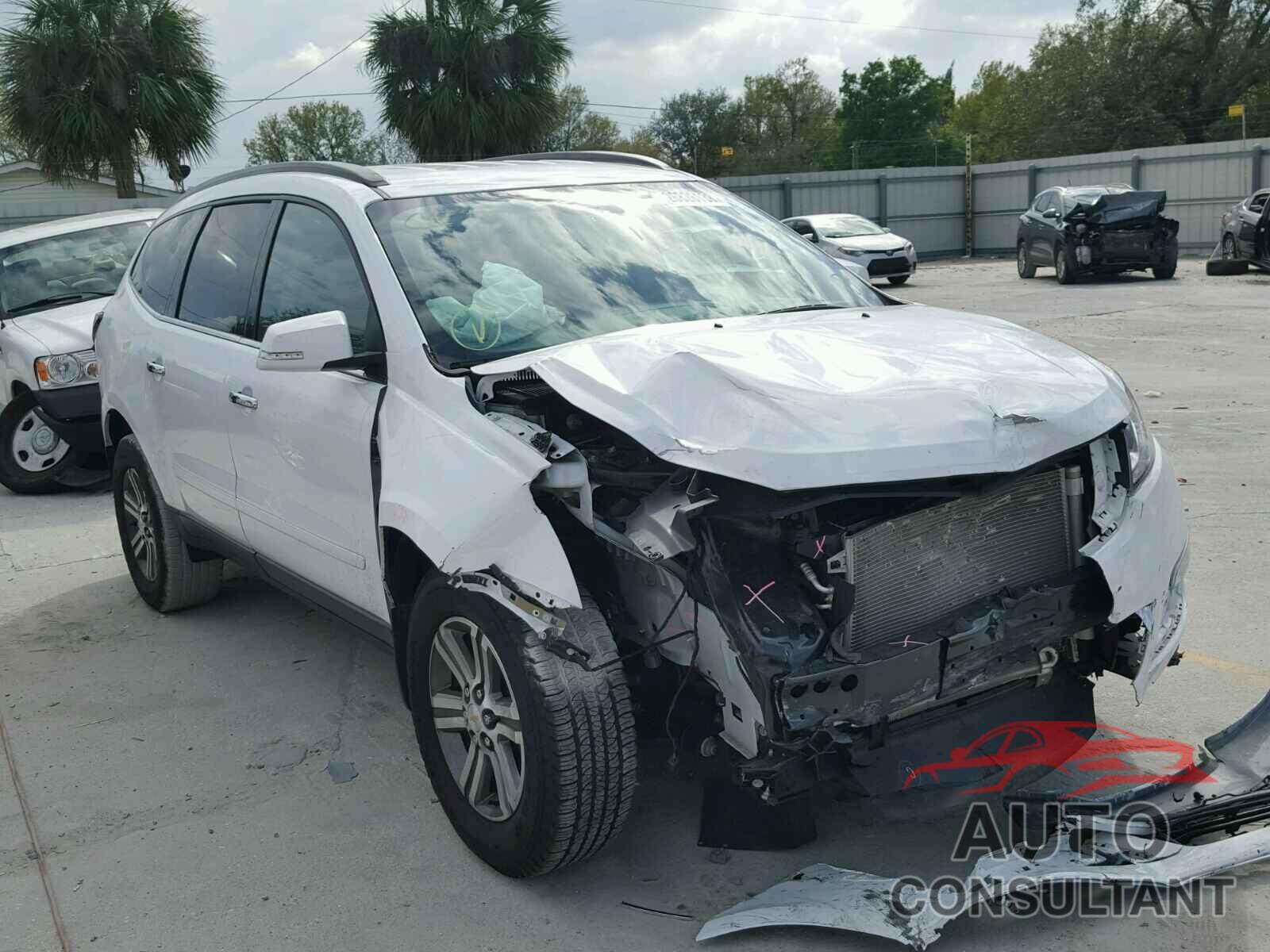 CHEVROLET TRAVERSE 2016 - 1GNKRGKD5GJ281960