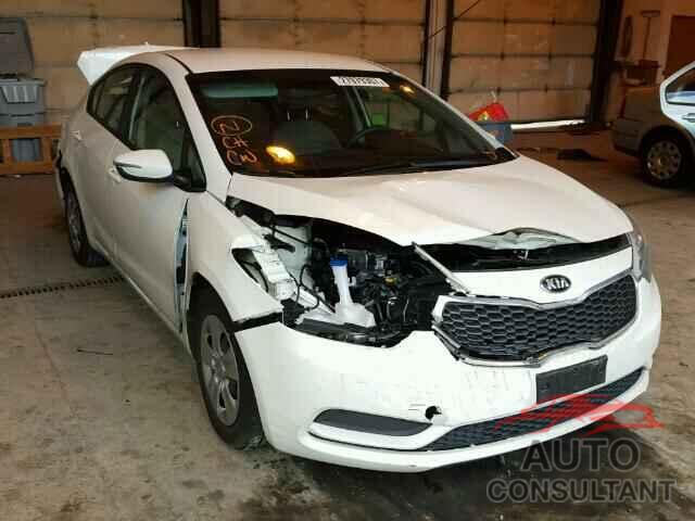 KIA FORTE 2016 - KNAFX4A63G5555065