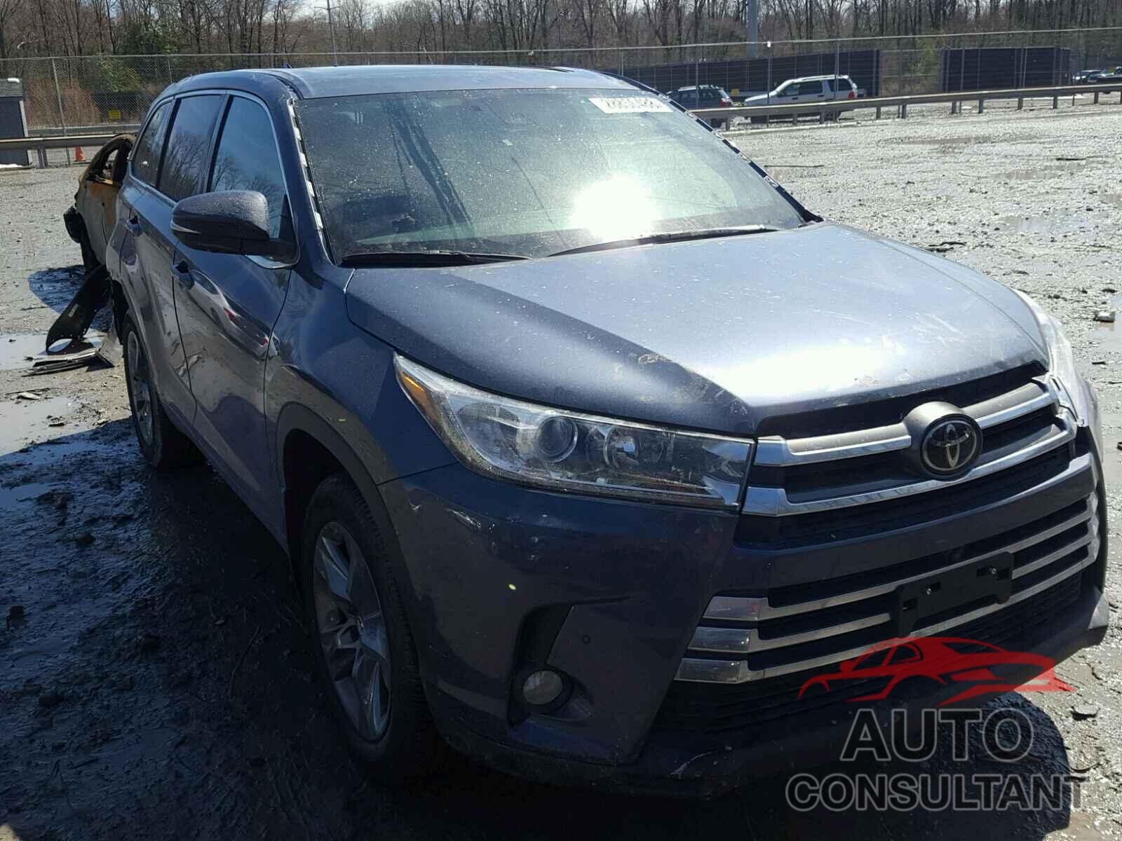 TOYOTA HIGHLANDER 2017 - 5TDDZRFH8HS457205