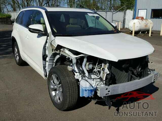 TOYOTA HIGHLANDER 2015 - 5TDJKRFH4FS093322