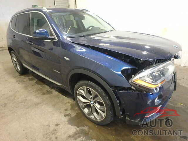 BMW X3 2015 - 5UXWX7C51F0K34466