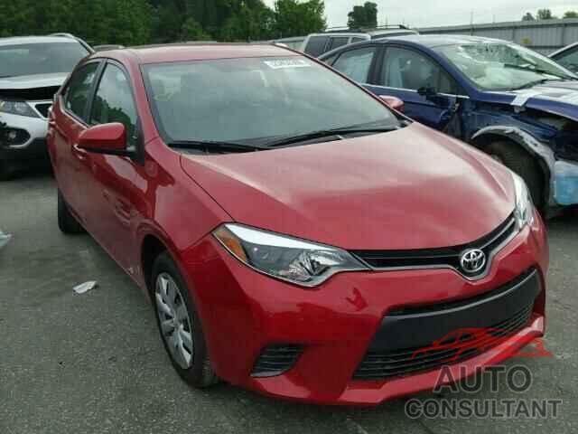 TOYOTA COROLLA 2016 - 5YFBURHE9GP424391