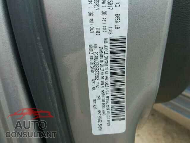DODGE CARAVAN 2016 - 2C4RDGEG9GR223969