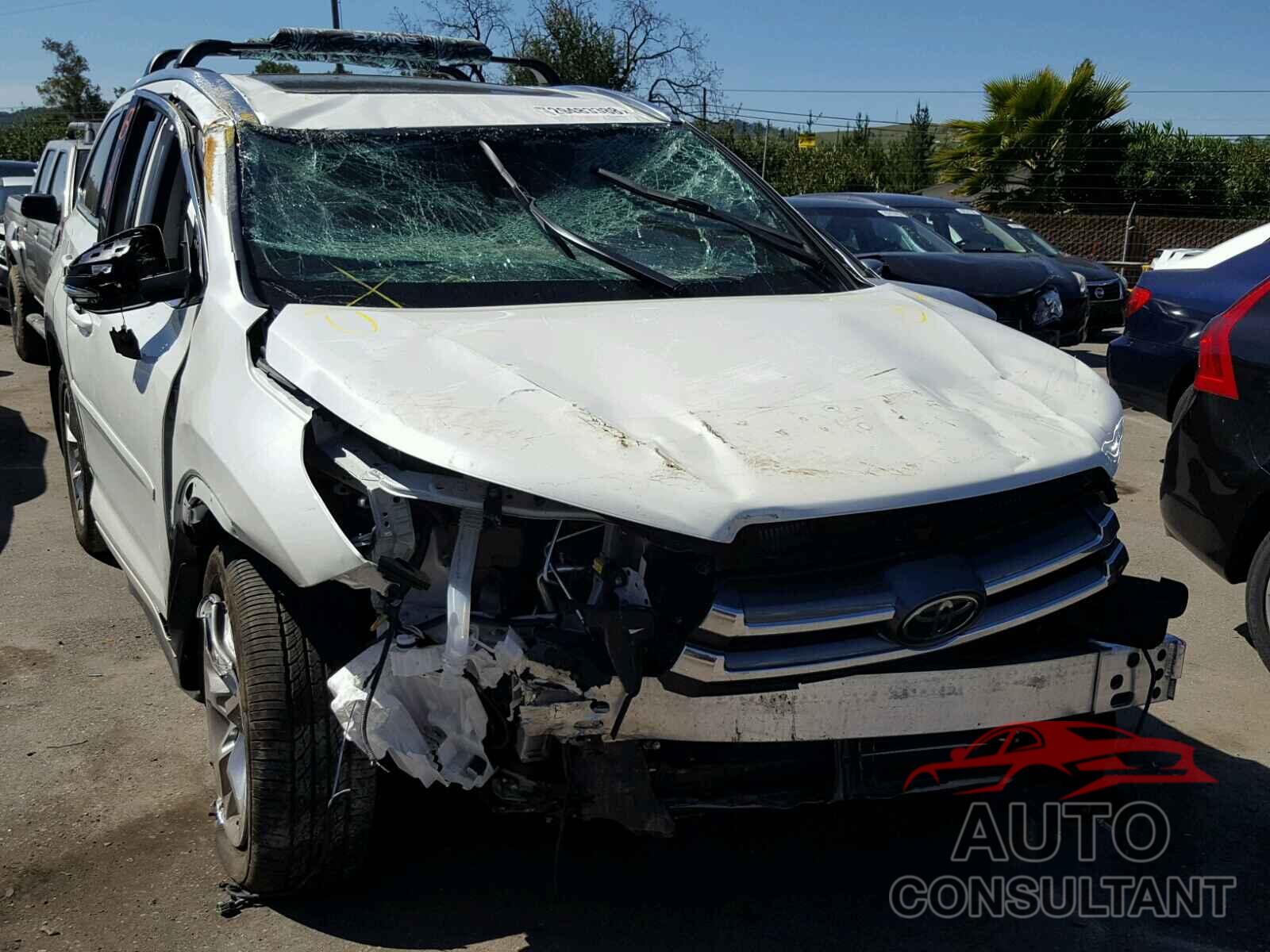 TOYOTA HIGHLANDER 2017 - 5TDDZRFH8HS468768