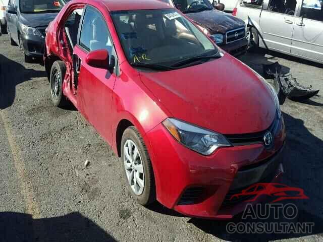 TOYOTA COROLLA 2016 - 2T1BURHE4GC717471