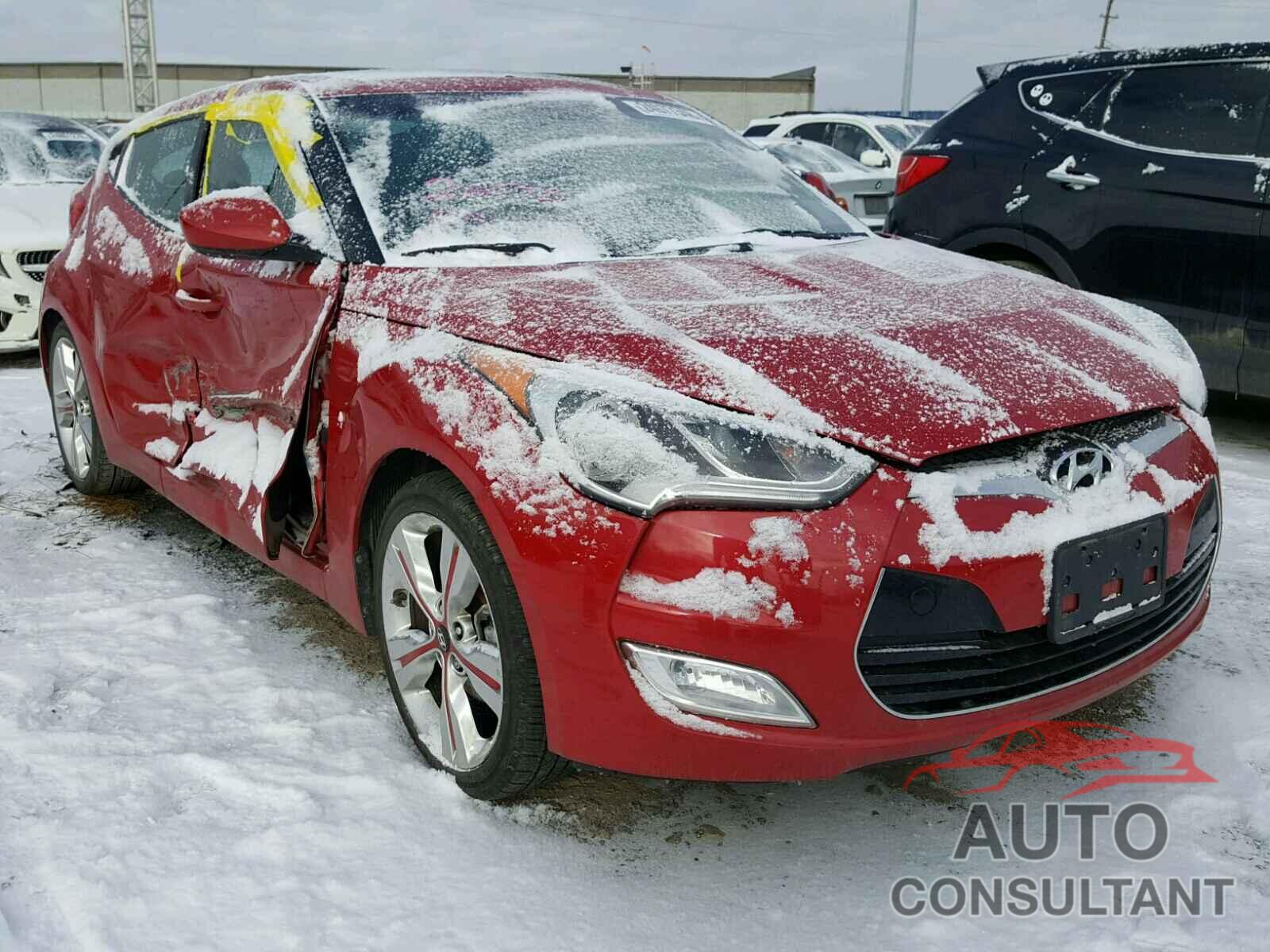 HYUNDAI VELOSTER 2016 - KMHTC6AD6GU253508