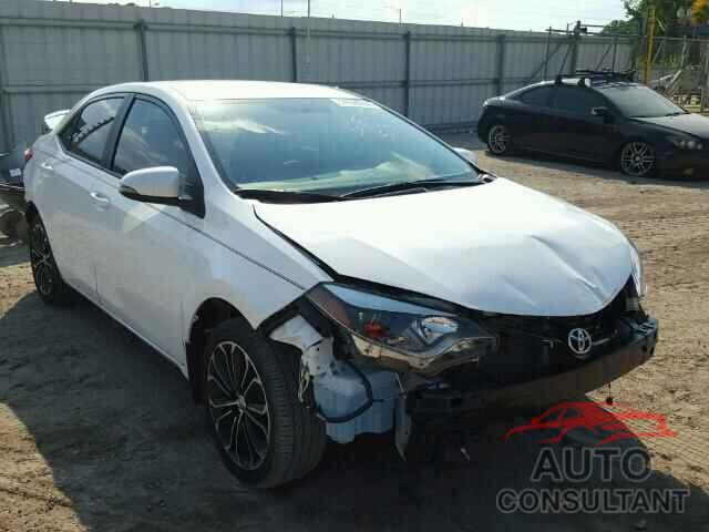 TOYOTA COROLLA 2016 - 5YFBURHE1GP388034
