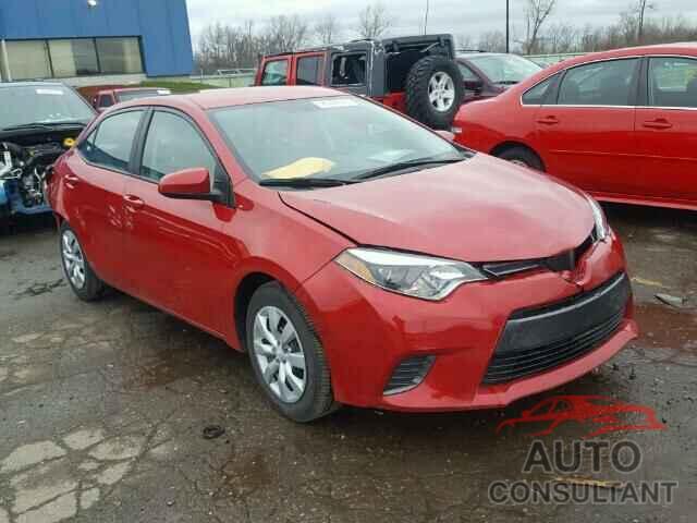 TOYOTA COROLLA 2016 - 2T1BURHE8GC650566