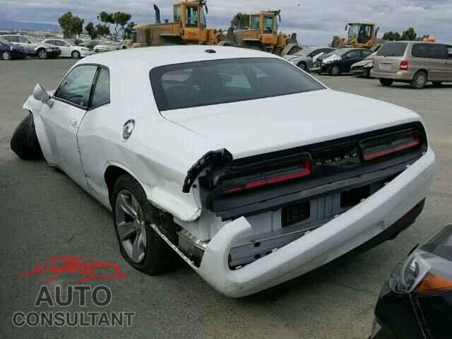 DODGE CHALLENGER 2016 - 2C3CDZAG3GH158313