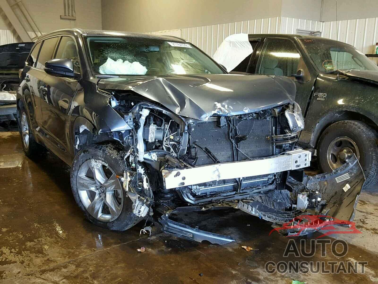 TOYOTA HIGHLANDER 2016 - 5TDDKRFH0GS353021
