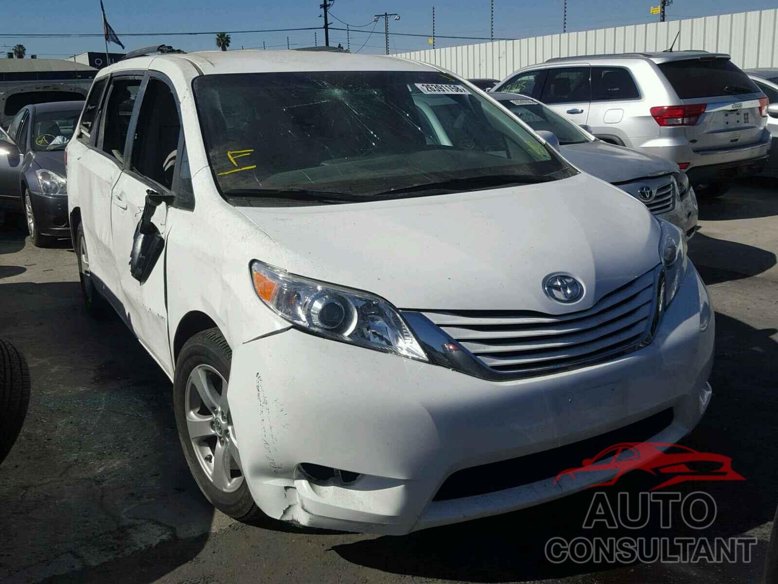 TOYOTA SIENNA 2016 - 5TDKK3DC9GS721384