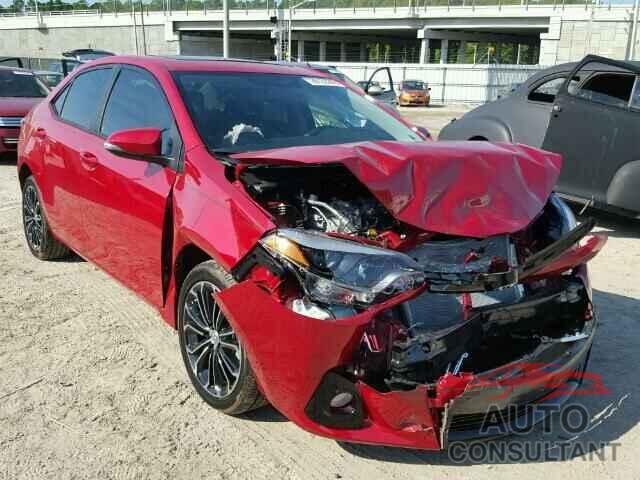 TOYOTA COROLLA 2016 - 2T1BURHEXGC703123
