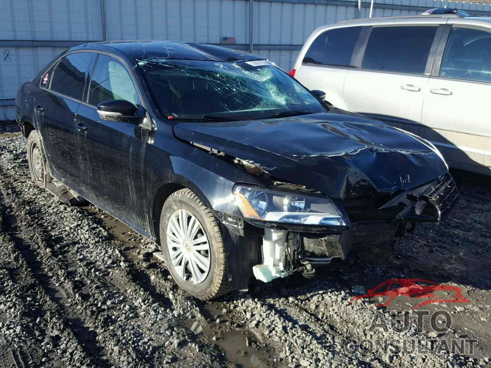 VOLKSWAGEN PASSAT 2015 - 1VWAT7A39FC093781