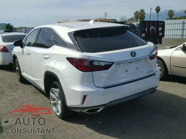 LEXUS RX350 2017 - 2T2ZZMCA1HC050430