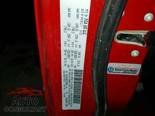 DODGE JOURNEY 2015 - 3C4PDCAB9FT670842