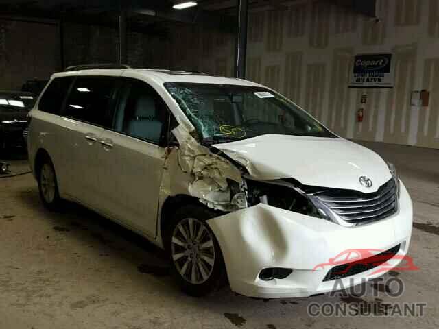 TOYOTA SIENNA 2017 - 5TDDZ3DC4HS154233