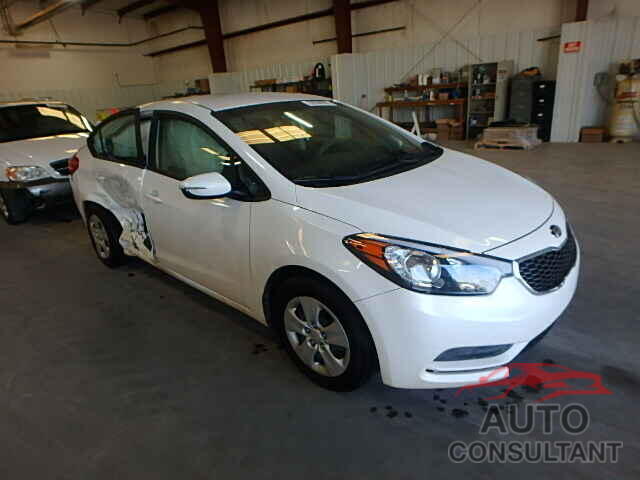 KIA FORTE 2015 - KNAFX4A66F5338592