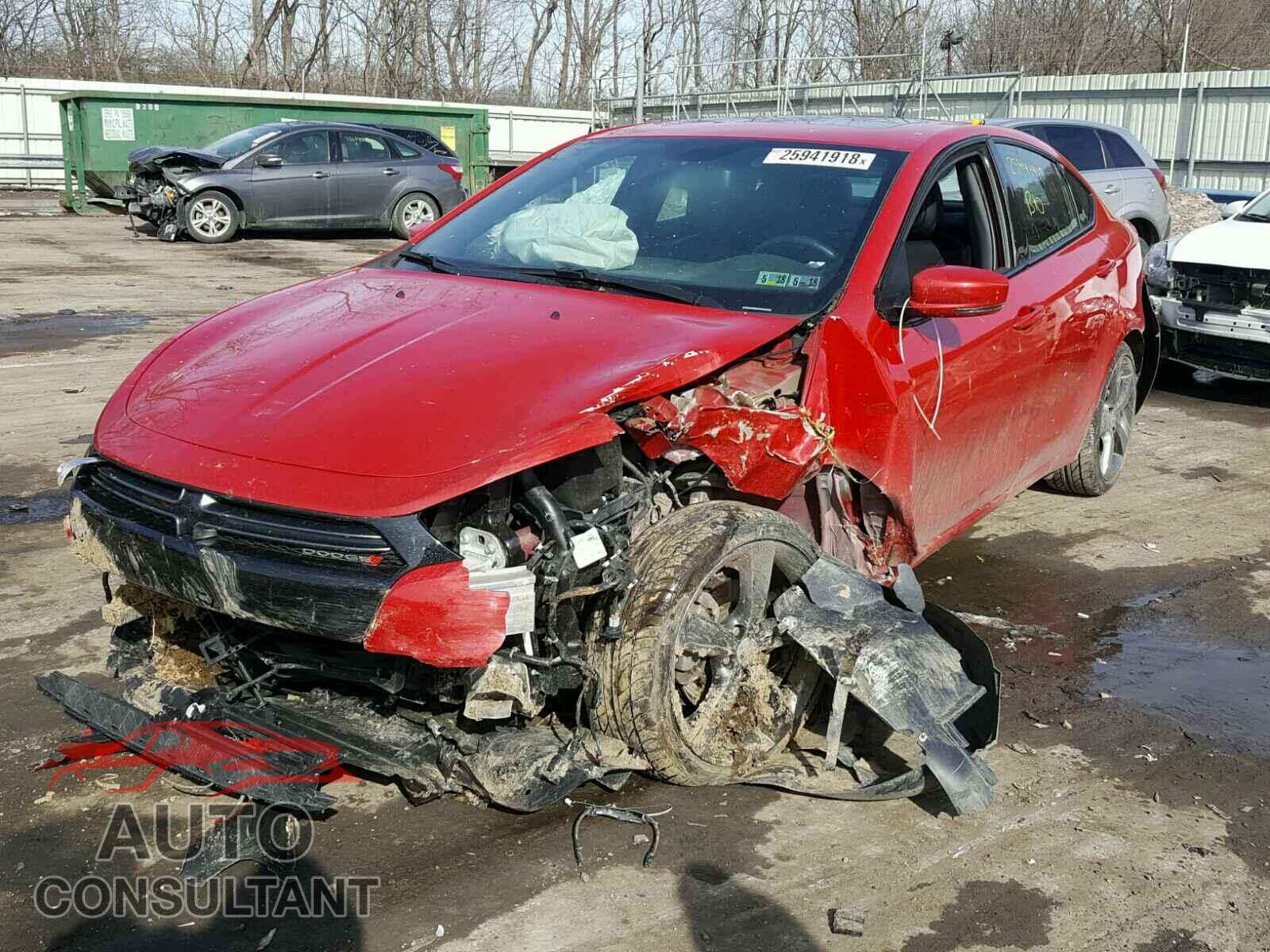 DODGE DART 2015 - 1C3CDFEB1FD299339