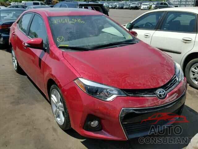 TOYOTA COROLLA 2016 - 2T1BURHE3GC483940