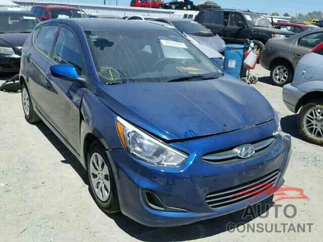 HYUNDAI ACCENT 2016 - KMHCT5AE9GU274985