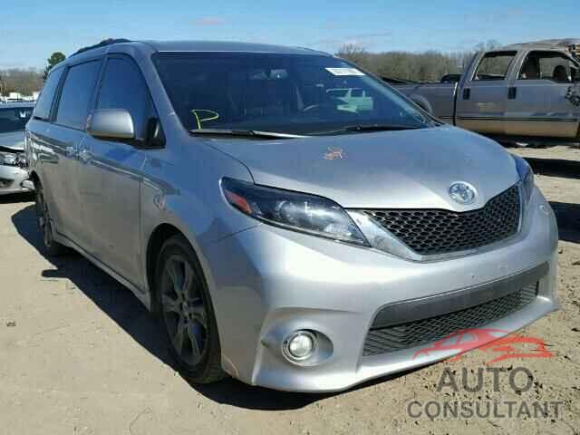 TOYOTA SIENNA 2015 - 5TDXK3DC2FS599603