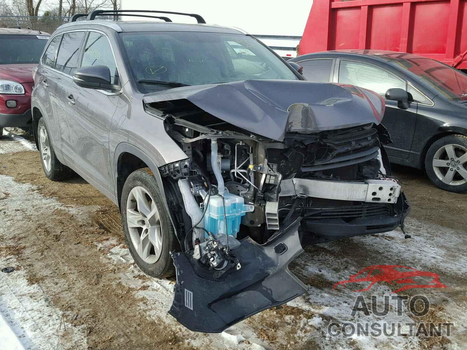 TOYOTA HIGHLANDER 2015 - 5TDDKRFH4FS201516