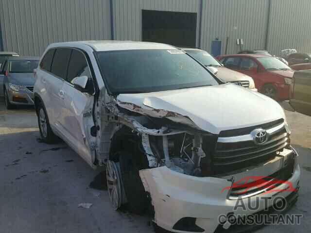 TOYOTA HIGHLANDER 2015 - 5TDZARFH7FS015820