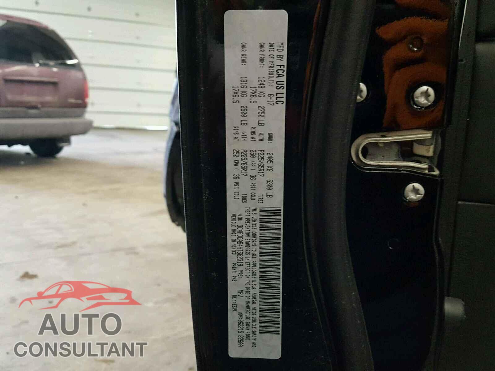 DODGE JOURNEY 2017 - 3C4PDCAB4HT682318