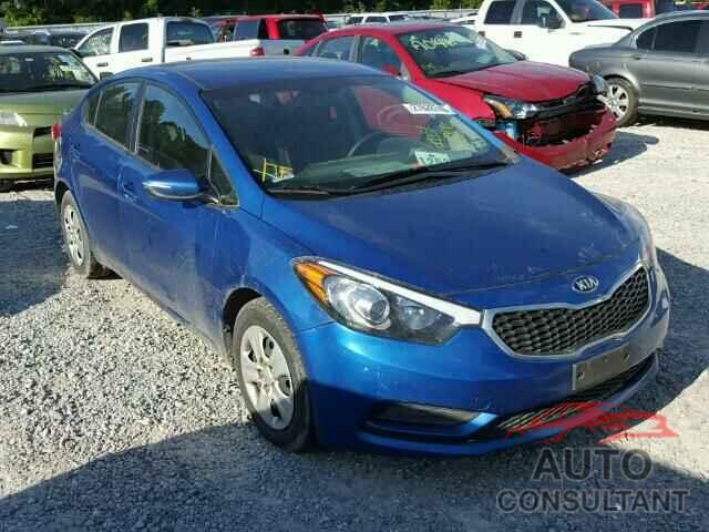 KIA FORTE 2015 - KNAFX4A68F5256637