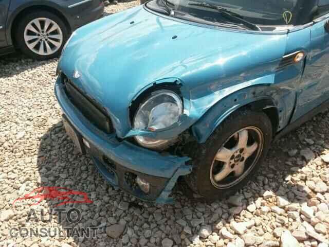 MINI COOPER 2009 - WMWMF33509TT68986