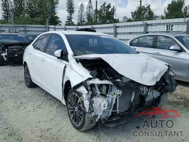 TOYOTA COROLLA 2016 - 2T1BURHE3GC543554