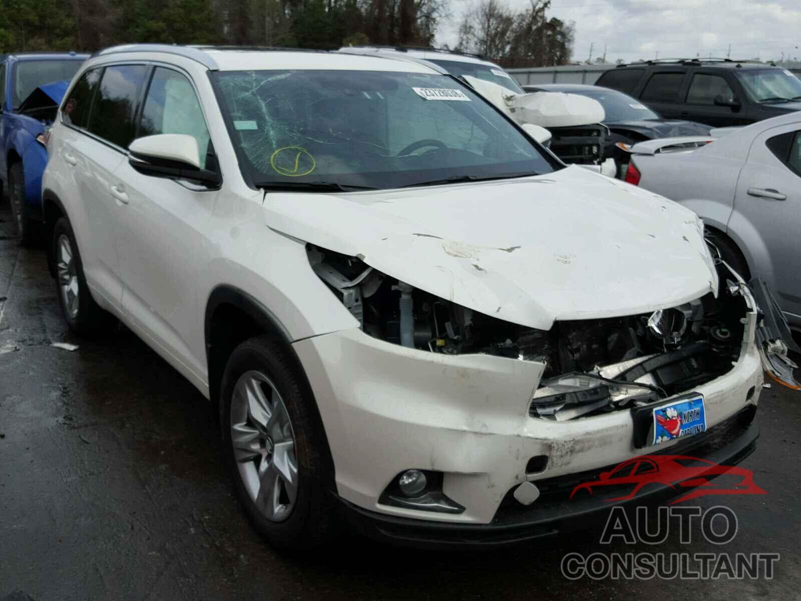 TOYOTA HIGHLANDER 2016 - 5TDDKRFH4GS258302