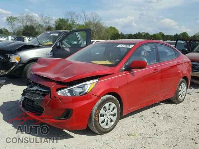 HYUNDAI ACCENT 2016 - KMHCT4AE6GU998739