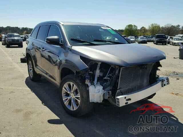 TOYOTA HIGHLANDER 2015 - 5TDKKRFH0FS046874