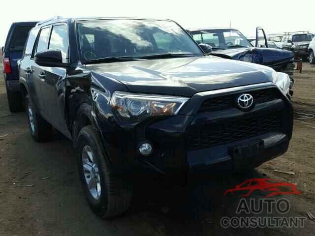 TOYOTA 4RUNNER 2016 - JTEBU5JR6G5280250