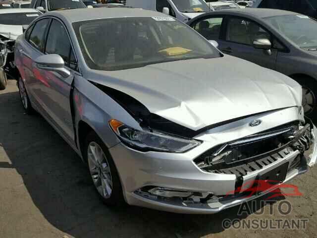 FORD FUSION 2017 - 3FA6P0PU1HR276400