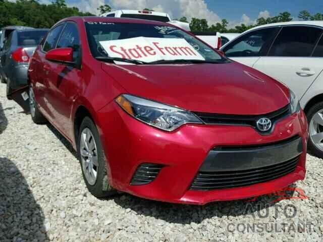 TOYOTA COROLLA 2016 - 5YFBURHE4GP402833