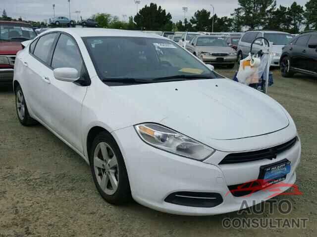 DODGE DART 2015 - 1C3CDFBB9FD158989