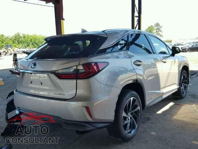 LEXUS RX450 2017 - 2T2BGMCA4HC012276