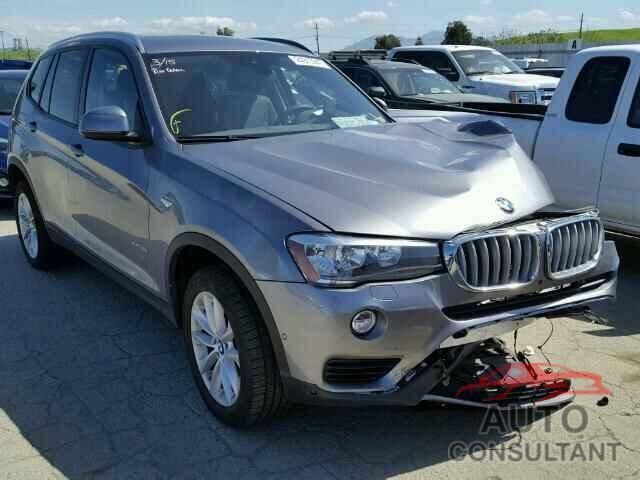 BMW X3 2016 - 5UXWX9C55G0D72575