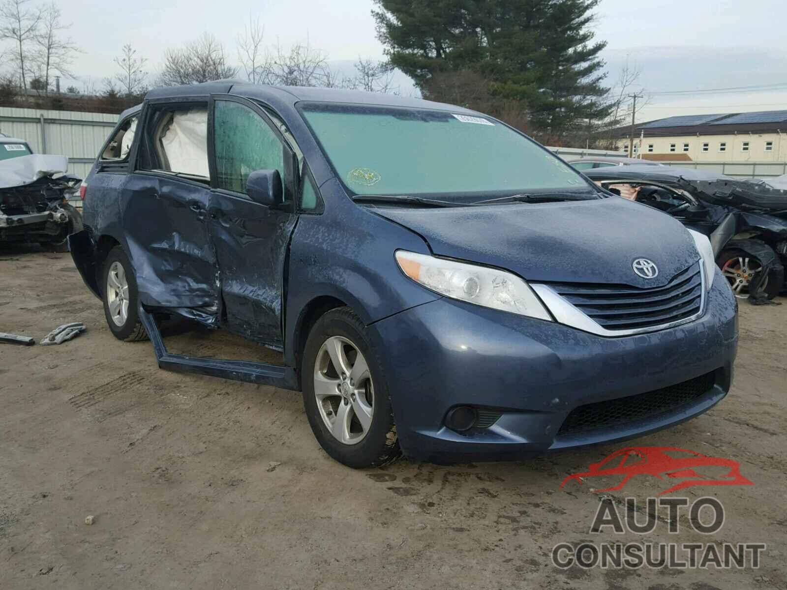 TOYOTA SIENNA 2017 - 5TDKZ3DC6HS836666