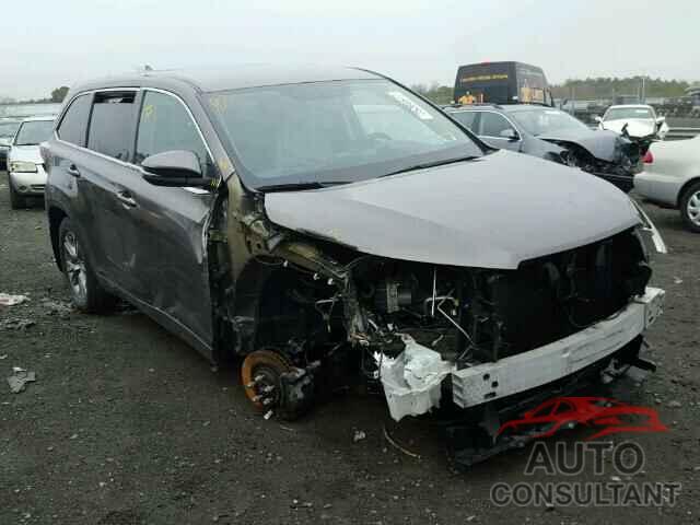 TOYOTA HIGHLANDER 2015 - 5TDBKRFH8FS169063