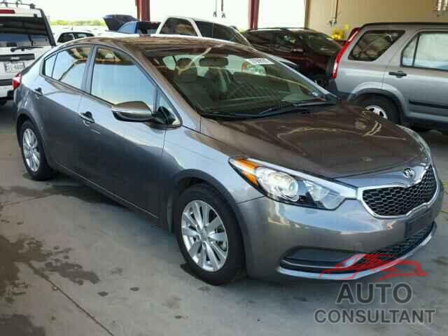 KIA FORTE 2016 - KNAFX4A6XG5469932