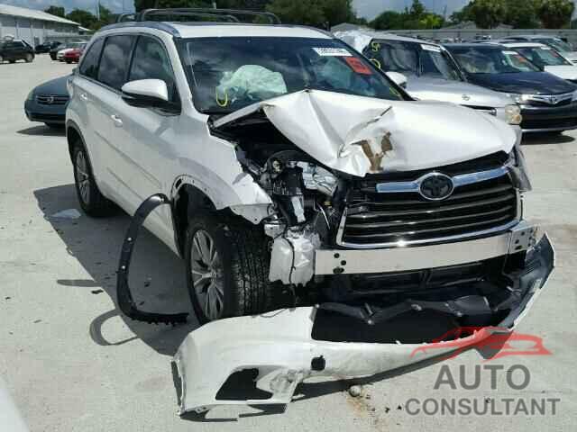 TOYOTA HIGHLANDER 2015 - 5TDKKRFH1FS096151