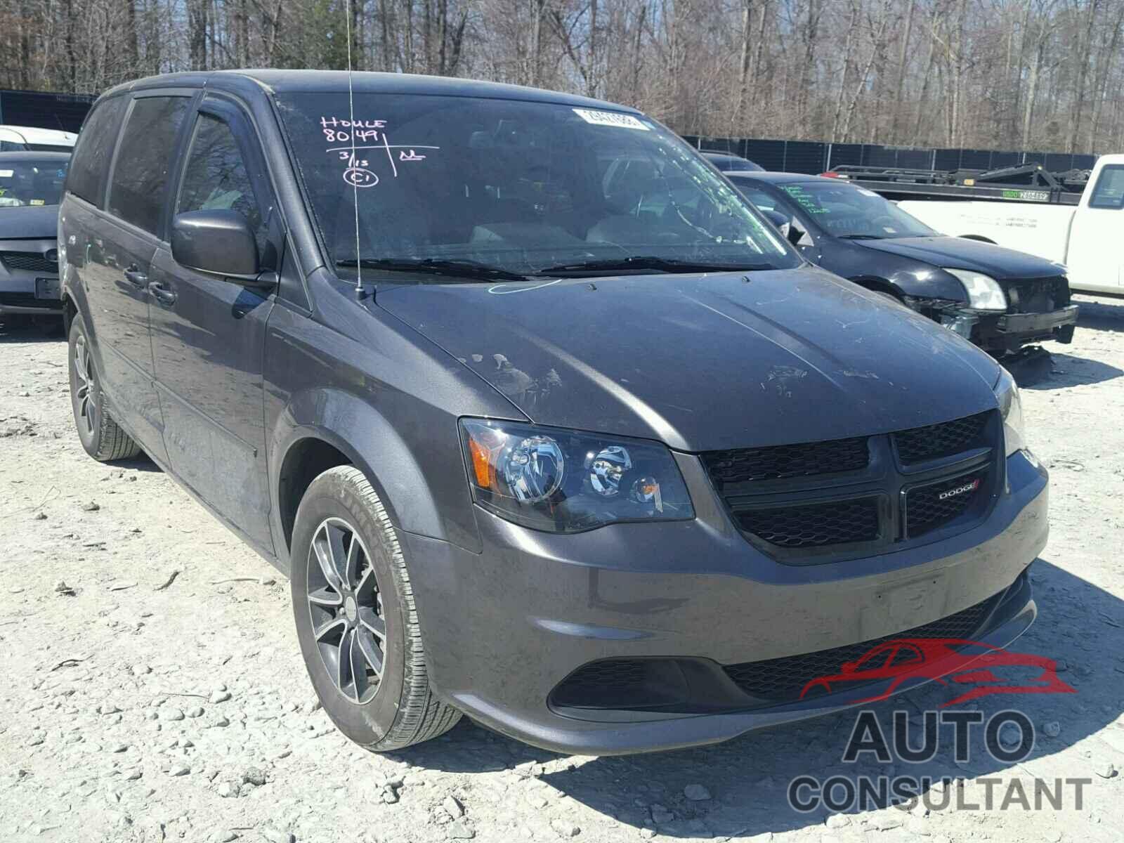 DODGE CARAVAN 2016 - 2C4RDGBG1GR256033