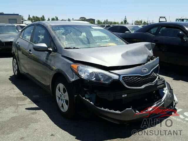 KIA FORTE 2016 - KNAFX4A67G5513711