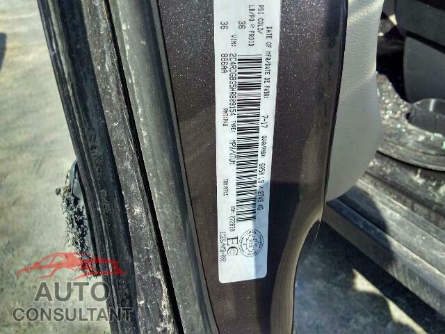 DODGE CARAVAN 2017 - 2C4RDGBG5HR809154