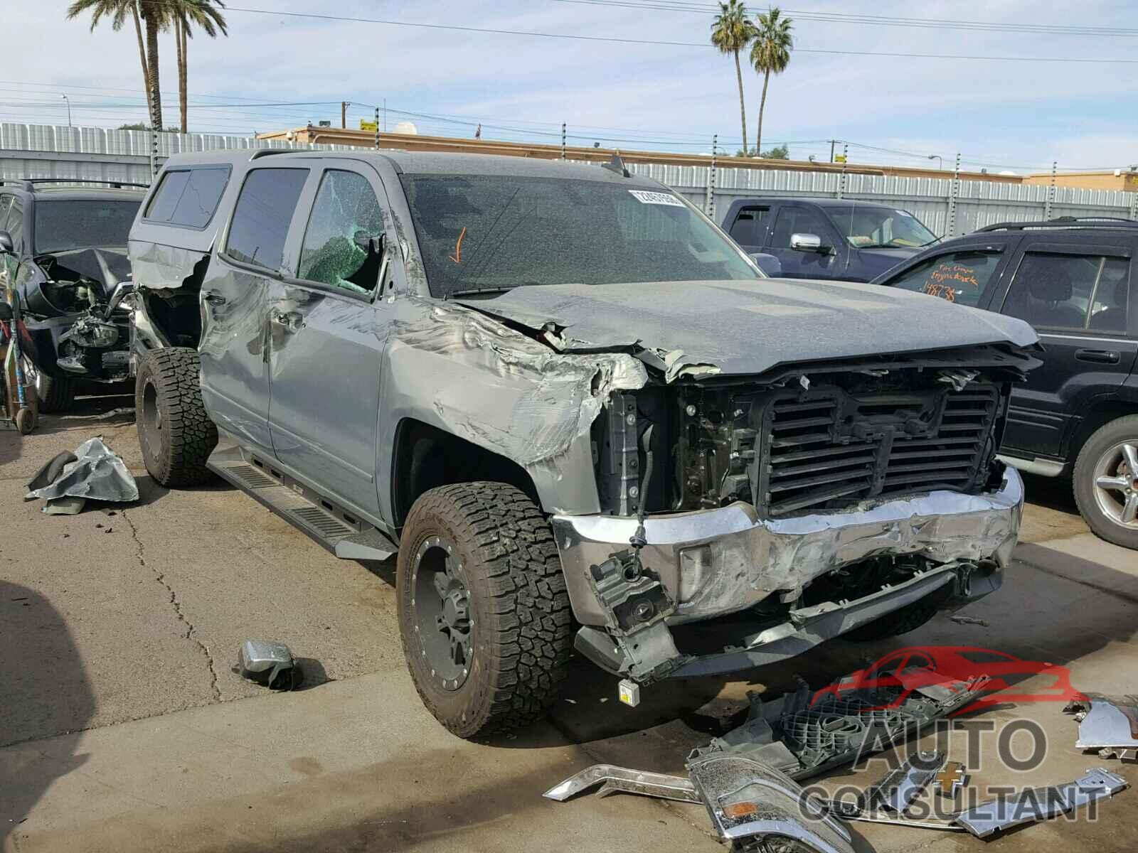 CHEVROLET SILVERADO 2017 - 3GCUKREC1HG297368