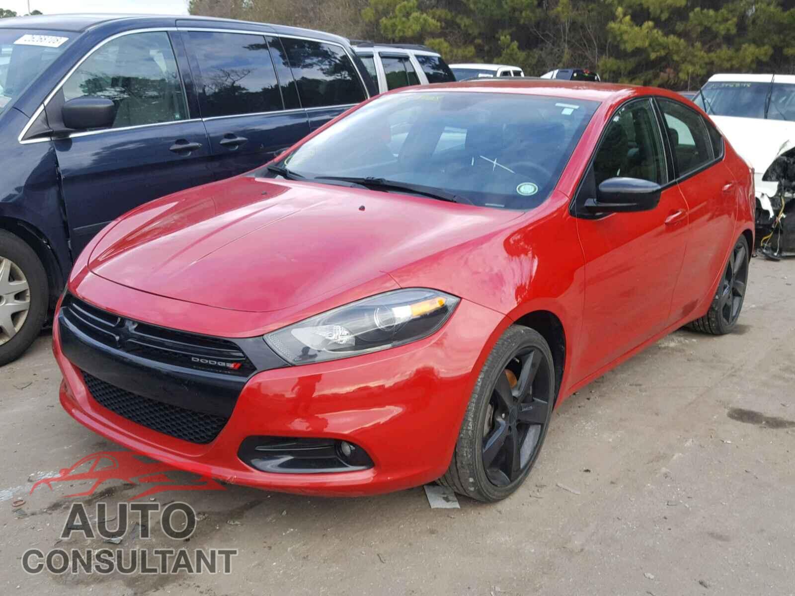 DODGE DART 2016 - 1C3CDFBBXGD563423