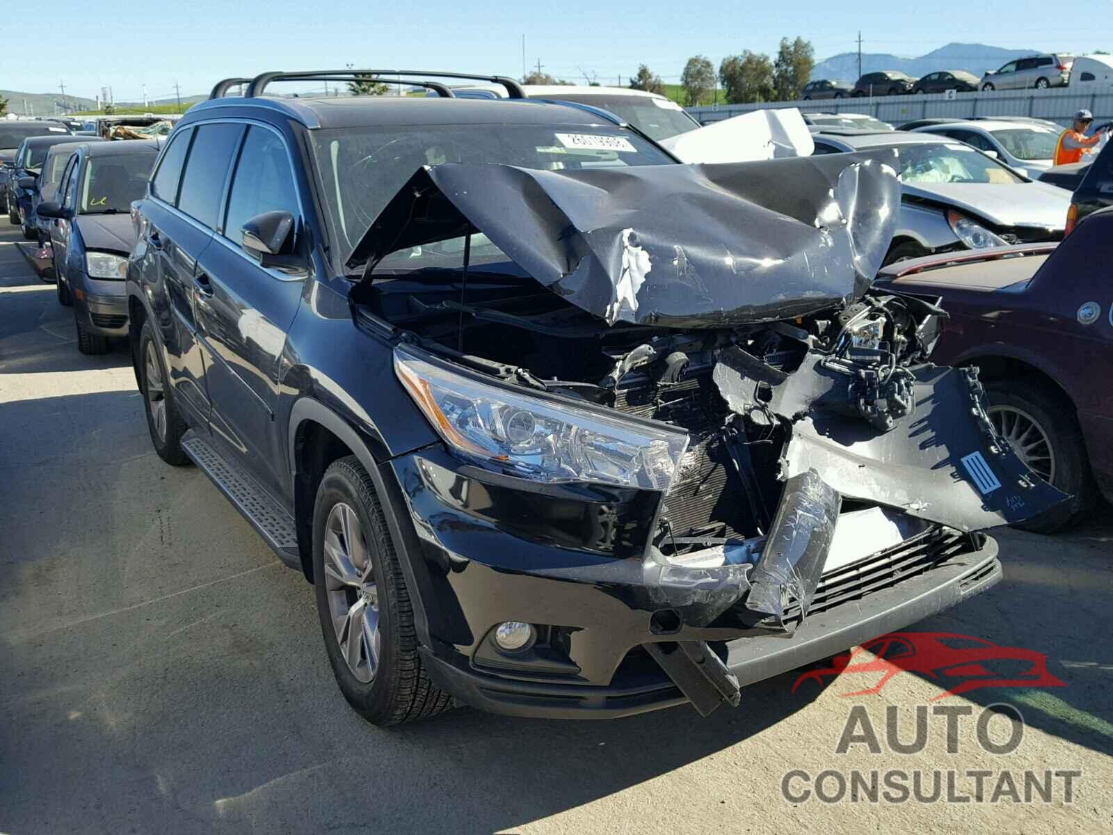 TOYOTA HIGHLANDER 2015 - 5TDJKRFH2FS207673